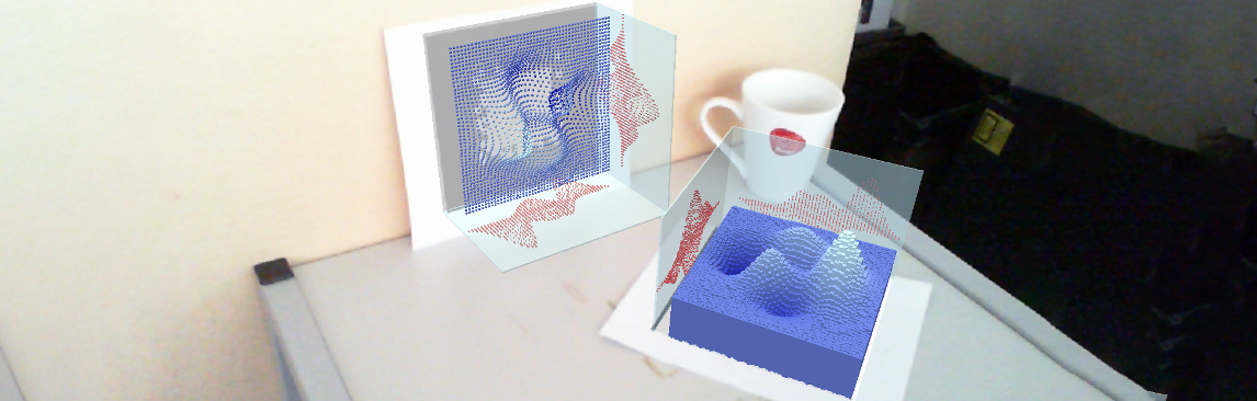 Synthetic Visualizations in Web-based Mixed Reality